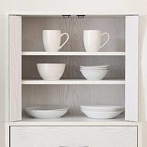 Amazon｜不二貿易 ミドルキッチンキャビネット 幅60×奥行29×高さ