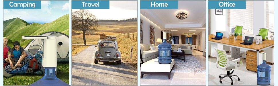 Portable 5 gallon water dispenser