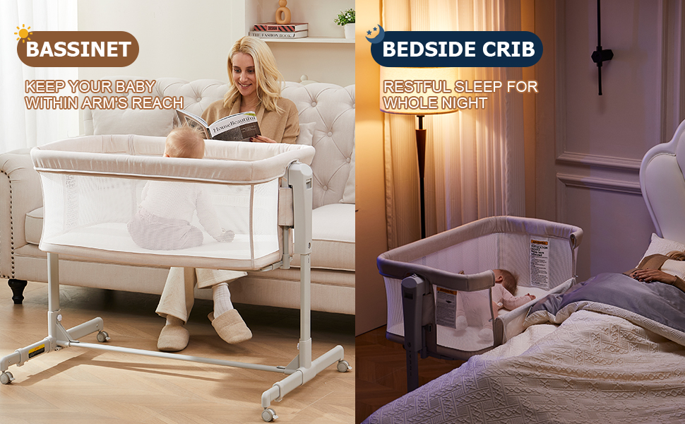 baby bassinets bedside sleeper