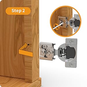 Soft Close Hinges for Kitchen Cabinet Hinges Satin Nickel Hidden Hinges Stainless Steel Concealed