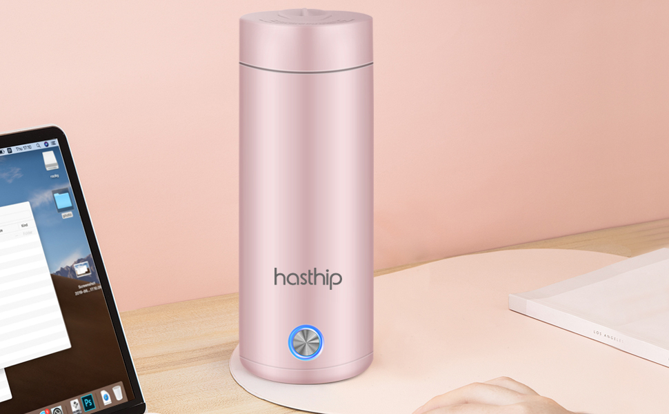 HASTHIP Electric Kettle for Travel 0.4 Litre 300 Watt Portable Electric