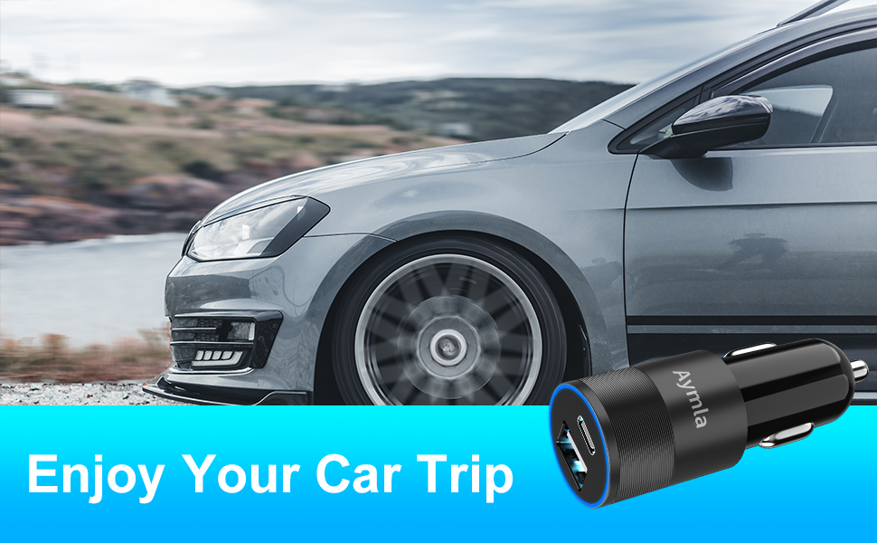 iphone 14 plus car charger usb c car adapter fast charging