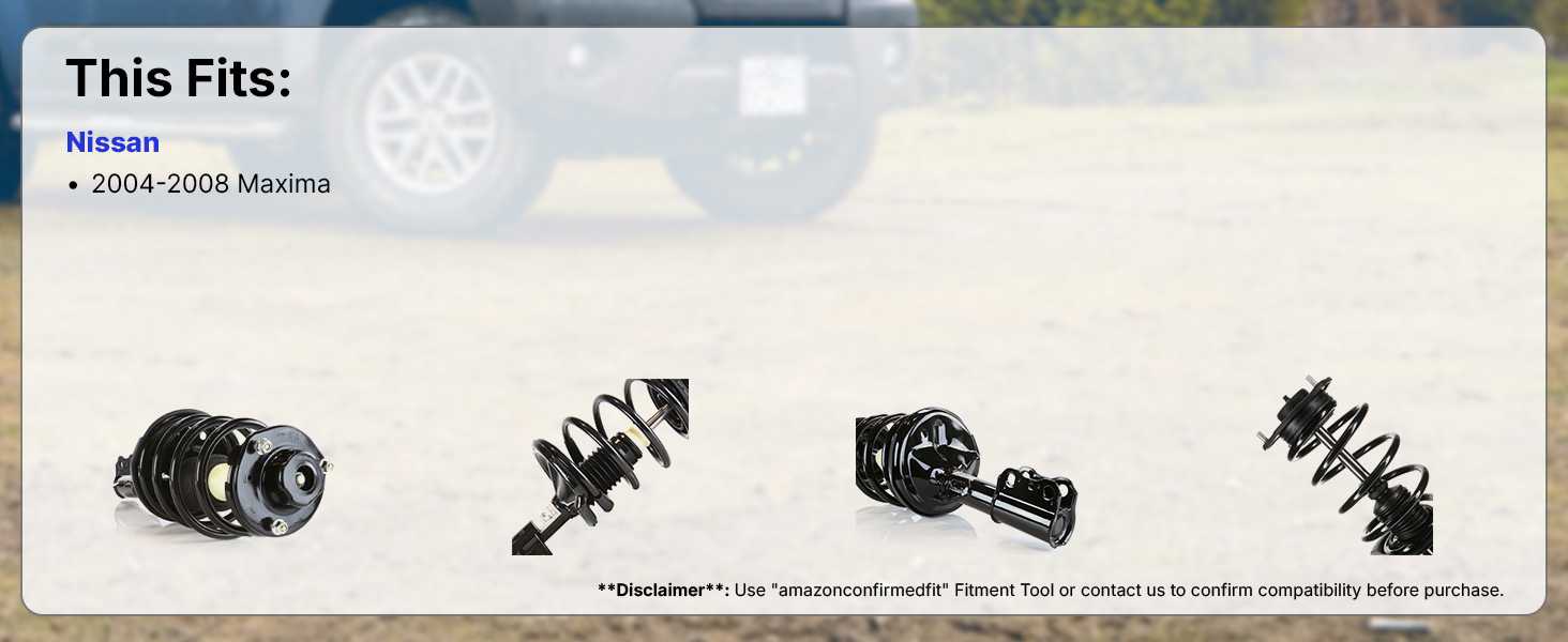  amortiguadores delanteros y traseros,  struts,  struts and shocks complete assembly