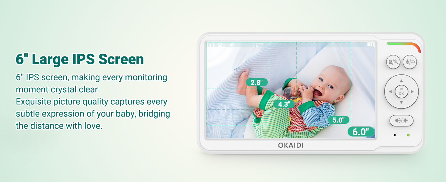 OKAIDI Baby Monitor