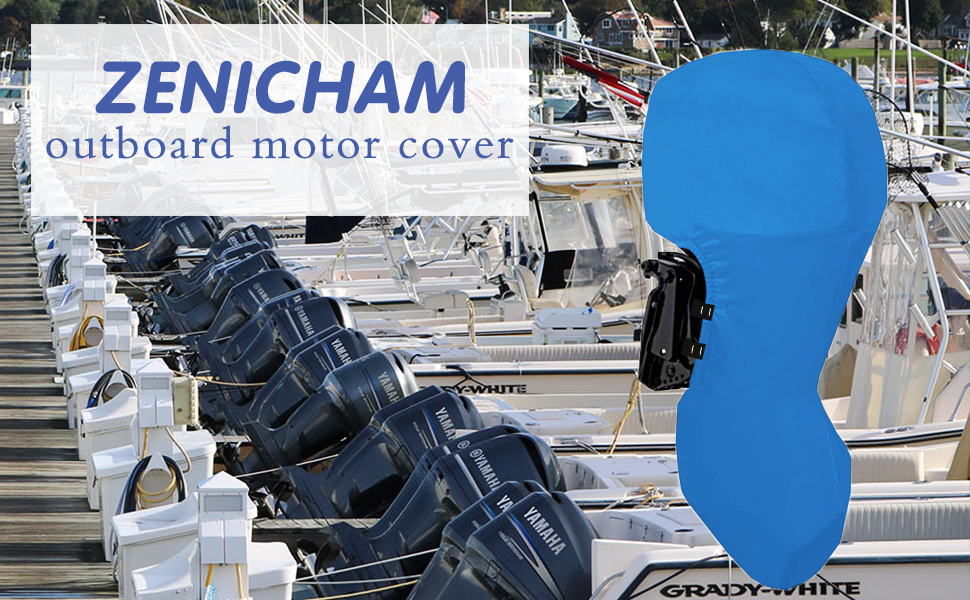 zenicham 600D Fade and Crack Resistant Full Outboard Motor