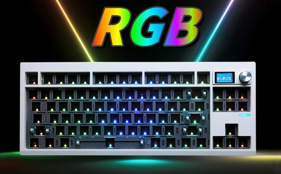 Amazon.com: FKZ GMK87 TKL Gaming Keyboard Kit,80% Hot-Swap