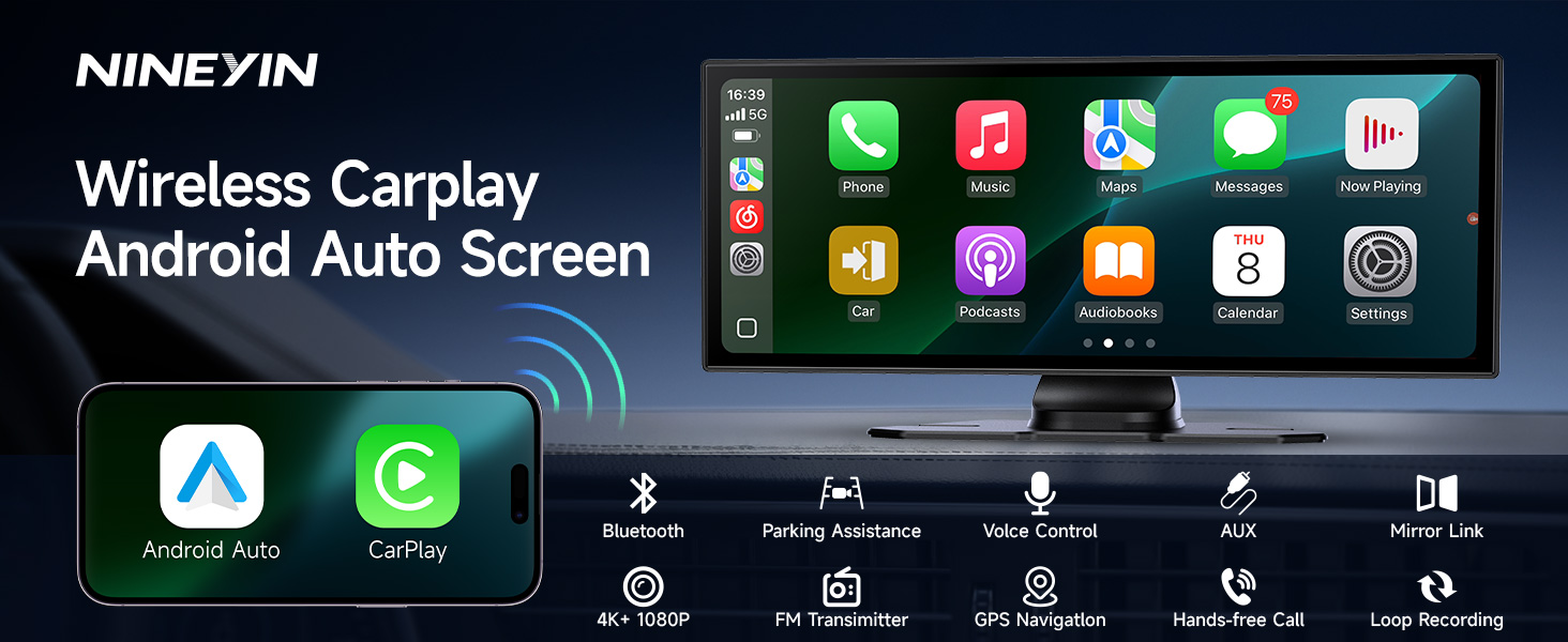 car android auto screen