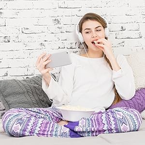 Girl taking horizontal selfies 