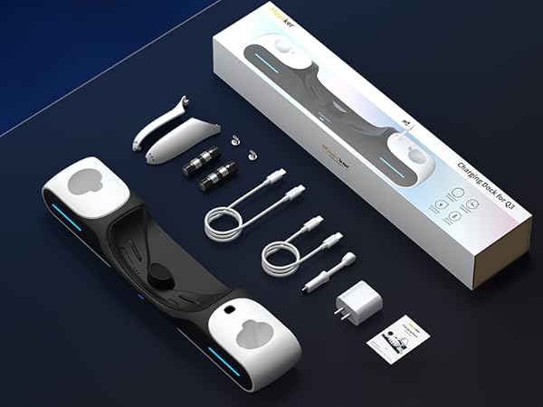 Maecker メタクエスト3用メッカー充電ドック 充電ステーション メタクエス Amazon.com: Maecker Charging Dock for Meta Quest 3 Charging