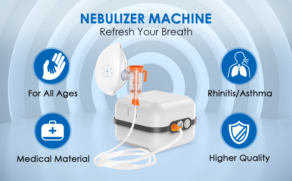 Jet Nebulizer Machine for Adults and Kids Compressor