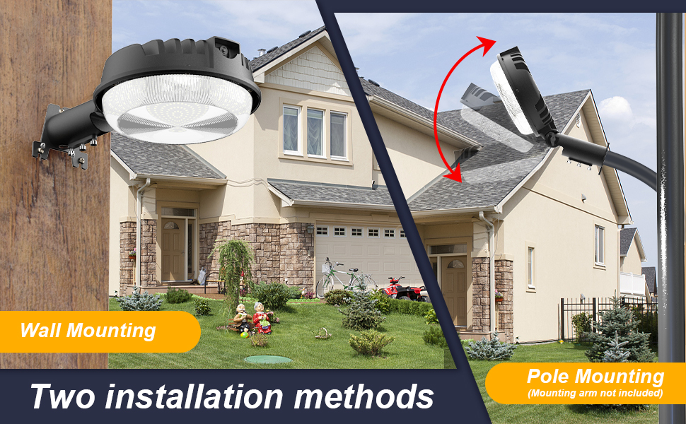 Maliralt LED Barn Light Dusk to Dawn Outdoor Lighting 150W Barn Lights