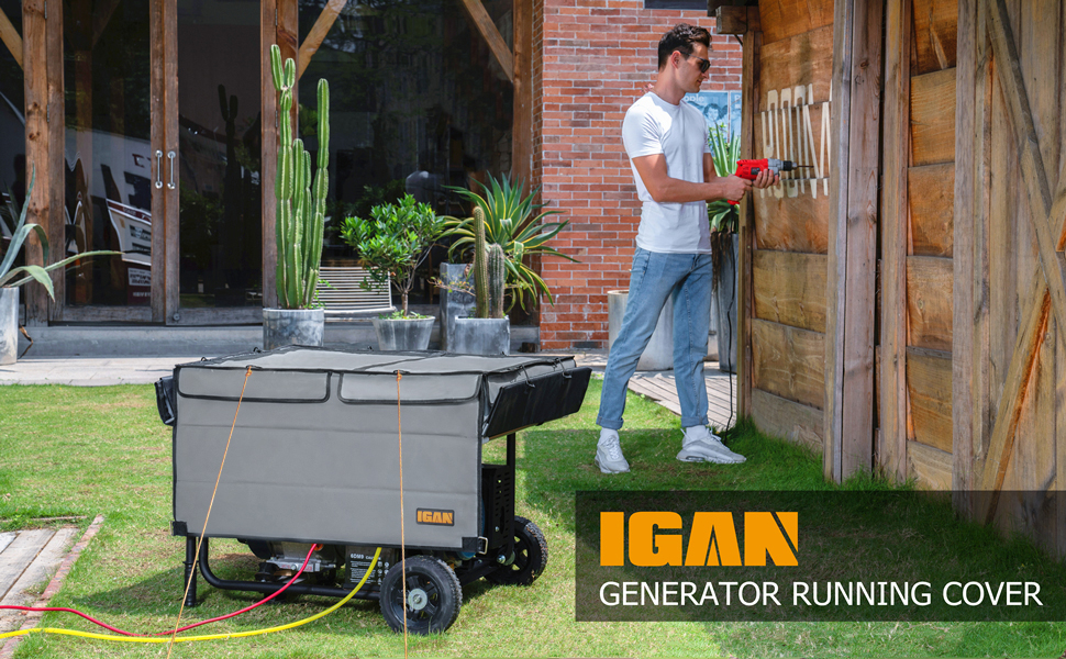 IGAN ProMax Generator Covers While Running 33x25.5x18.5in for 350012000W Portable