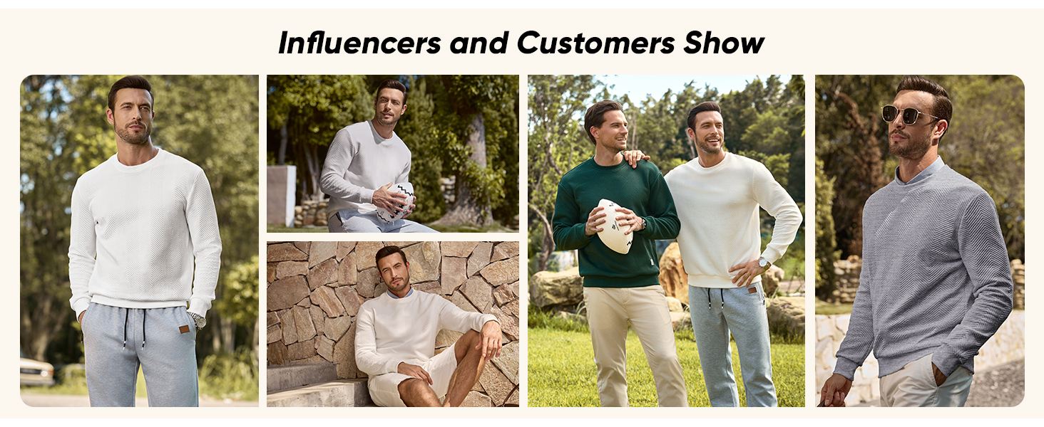 JMIERR Mens Crewneck Sweatshirt