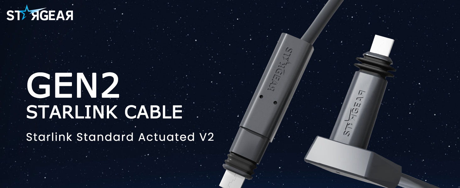 Waterproof Starlink Accessories with End Caps