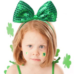 Shamrock headband