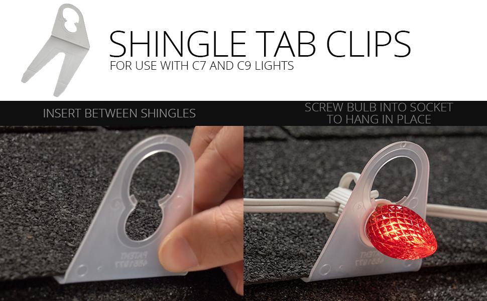 Kringle Traditions Christmas Light Clips for C9, C7, Mini