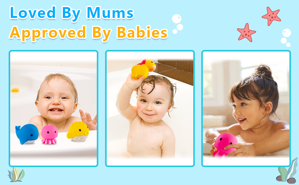 baby bath toys 0-6 months