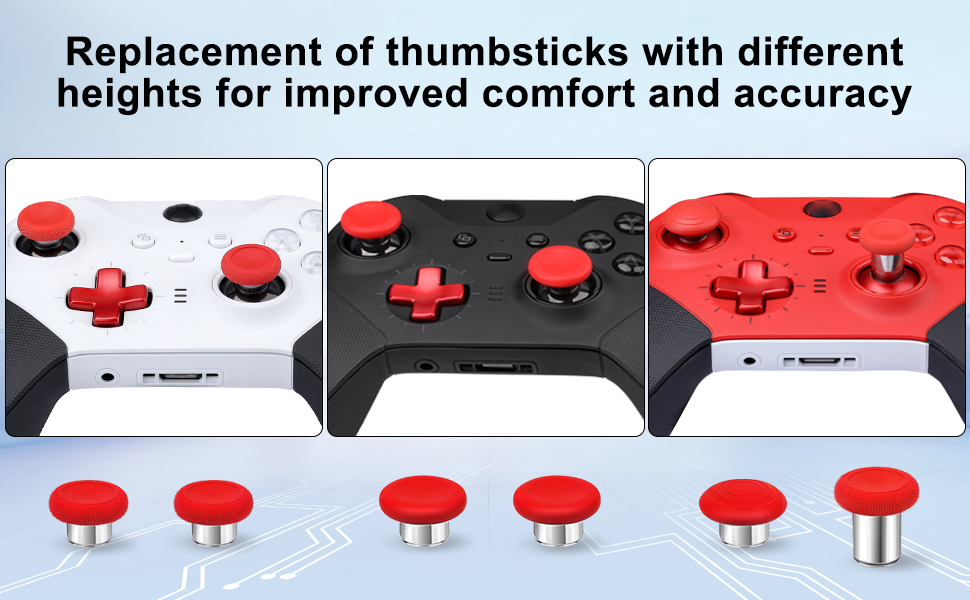 inRobert Replacement Thumbsticks for Xbox One Elite Series 2 Controller