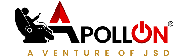 Apollon 868/416 For legs, legs, thigh and knee massage, 360 ° full rap airbags, 3 levels of separate massage combinations with corded electric (brown) with 3 levels of 3 levels of 3 levels for pain relief heating therapy. Logo 2