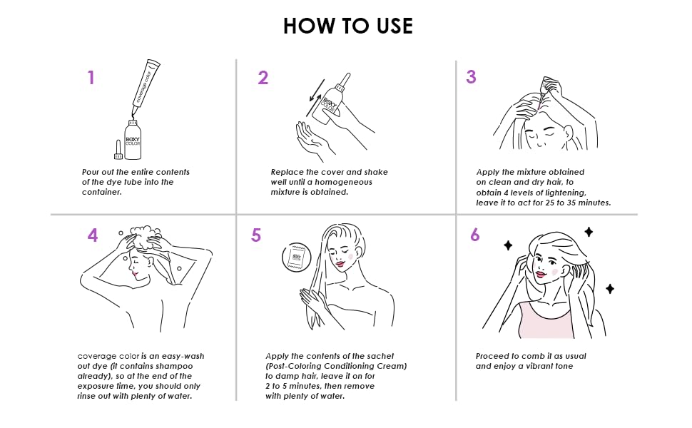 hair color, hair dye, coloring kit, color kit, permanent color cream hair dye