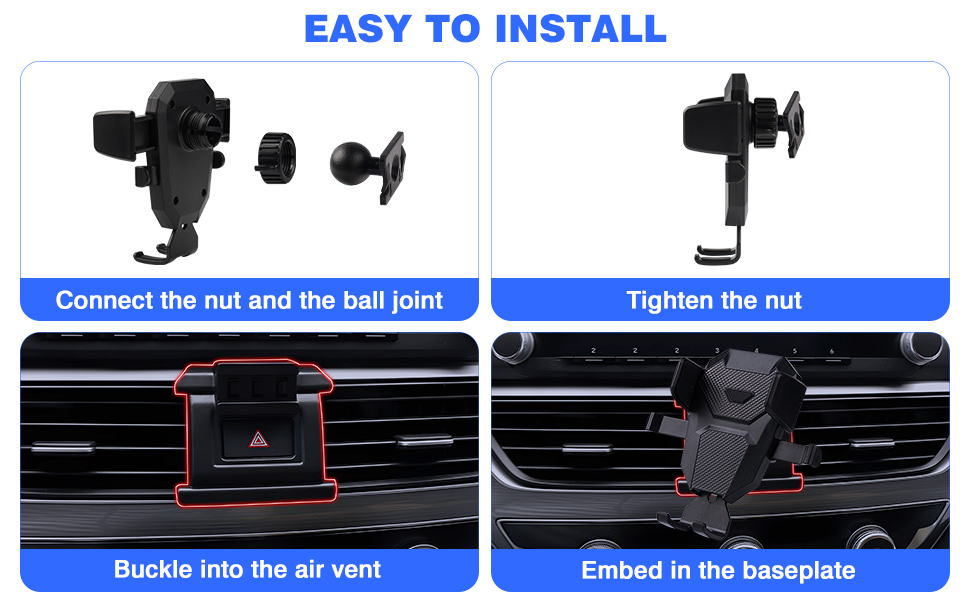 honda accord phone holder mount