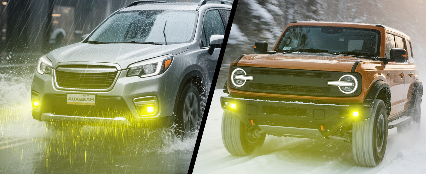 Auxbeam Color Play Series Fog Light