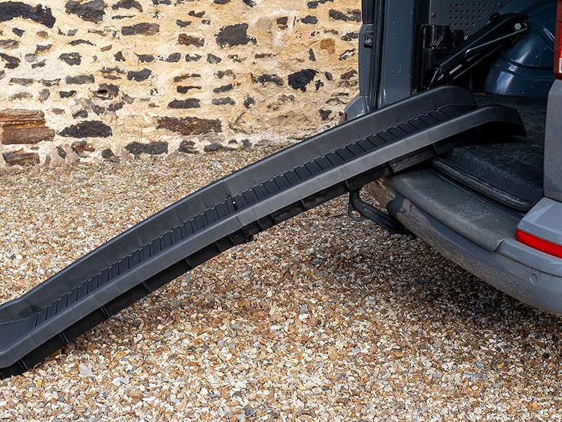 The Ramp People Folding Dog Ramp for Cars Black 1.5m, 75kg Capacity