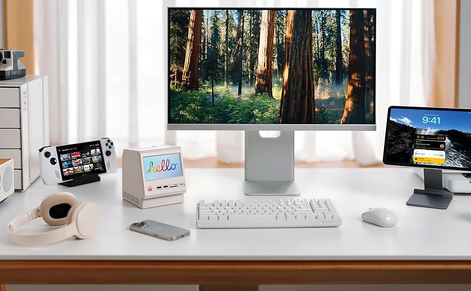 Amazon.co.jp: Wokyis M5 レトロデザインドックステーション