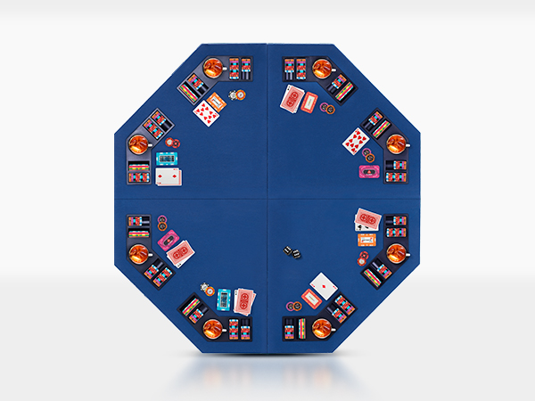 ラウンダー　トップ付き！　ポーカーテーブル　poker table Amazon.com : Giantex 48