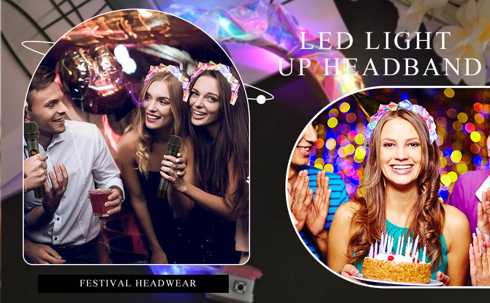 led light up headbands