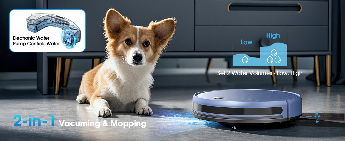 robot vacuum cleaner multi-speed adjustment 5