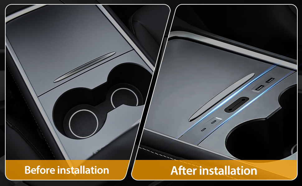 Before / After installation
