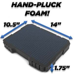 CASEMATIX Miniature Carrying Case with Programmable Lock - 144 Slot  Miniature Storage Case with Four Foam Trays For Minis, Shoulder Strap and  More!