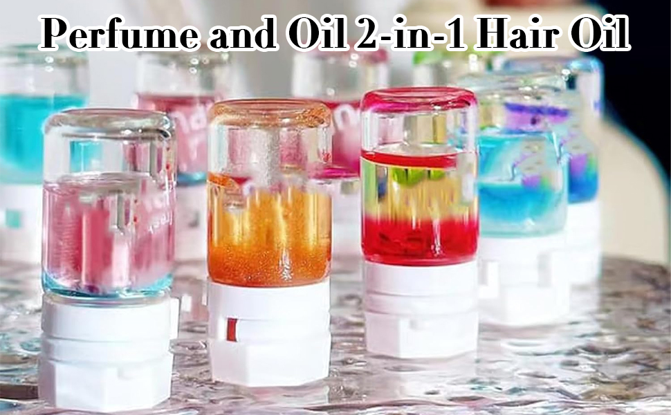 Perfume Hair Oil 2 in1 Avocado Camellia Nourishment for Frizzy