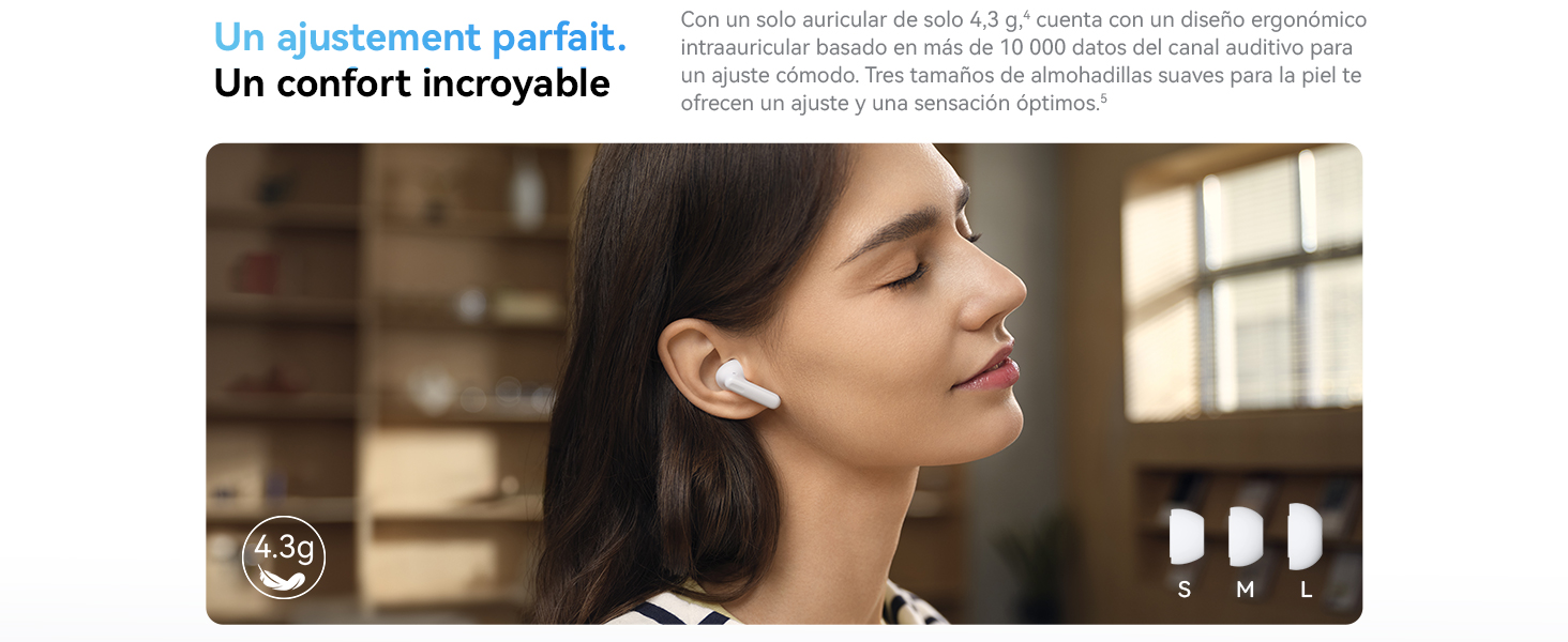 HUAWEI FreeBuds SE 4 ANC, Audífonos Inalámbricos, Batería hasta 50 ...