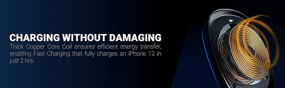 With copper core coil