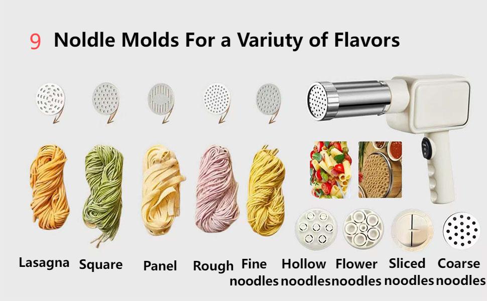 9 types of noodle pressing molds