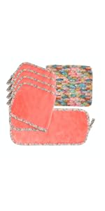 coral fleece makeup cloth remover