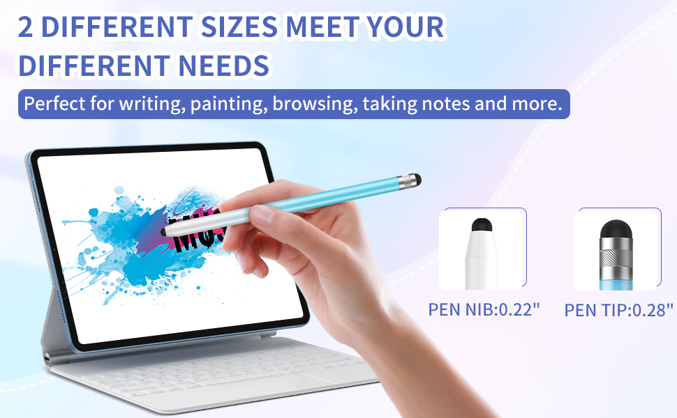 Stylus Pen for Touchscreen, 6Pcs Stylus Pen for iPad, iPad