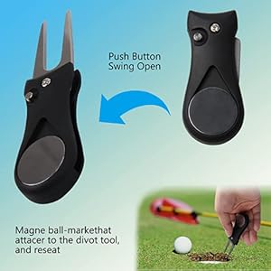 Golf Divot Repair Tool