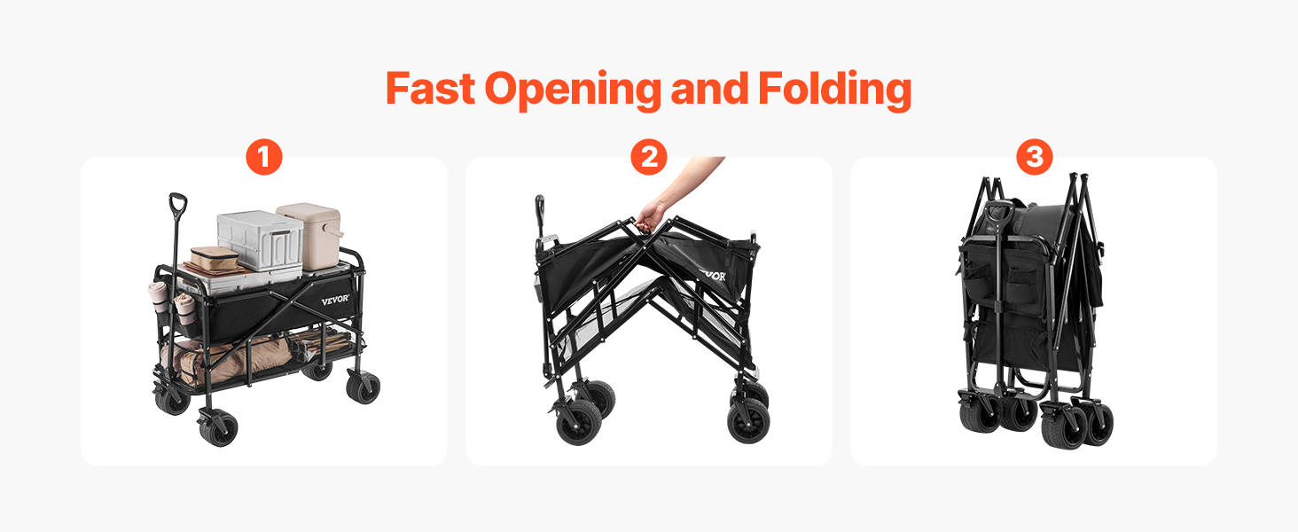 wagons carts foldable