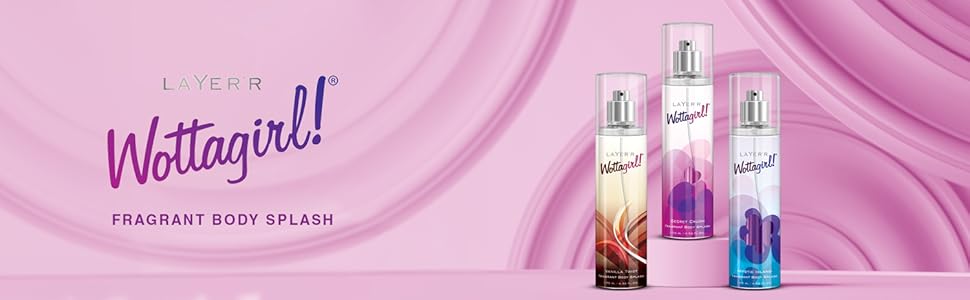 Wottagirl Range of Body Splash