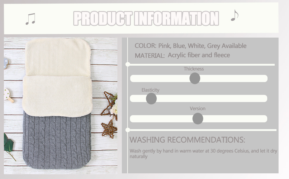 Sacco A Pelo In Pile Hjyokuso Per Neonati 0-12 Mesi - Morbido, Caldo E Unisex, Ideale Per Inverno E Asilo