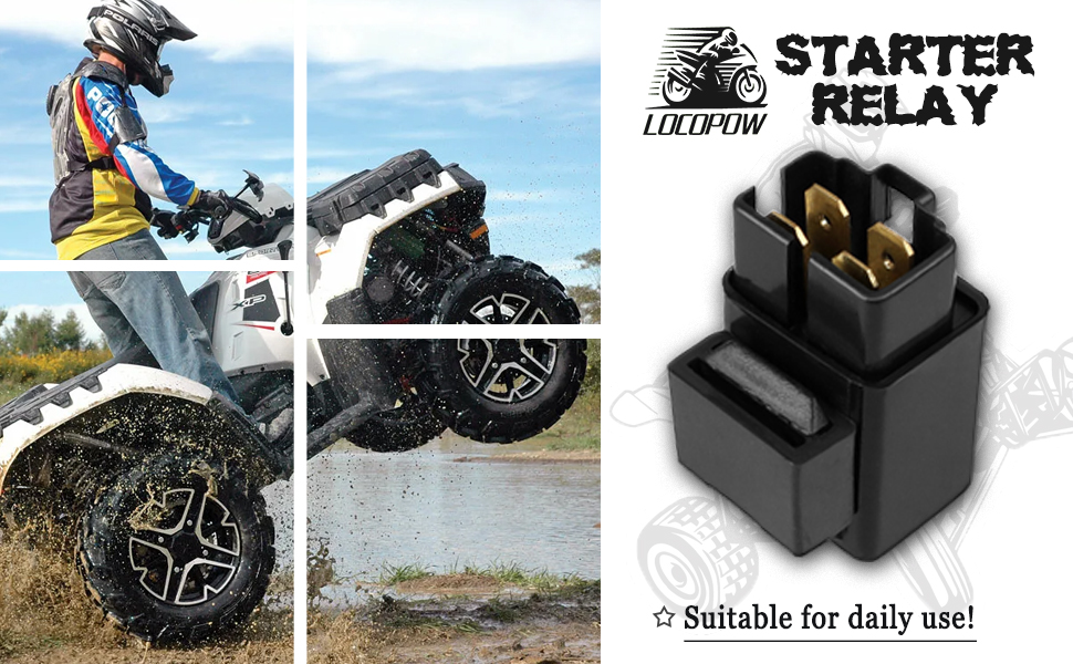 Starter Solenoid Relay Assy for Polaris Predator 50 90