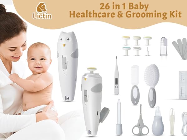 Lictin Baby Healthcare and Grooming Kit