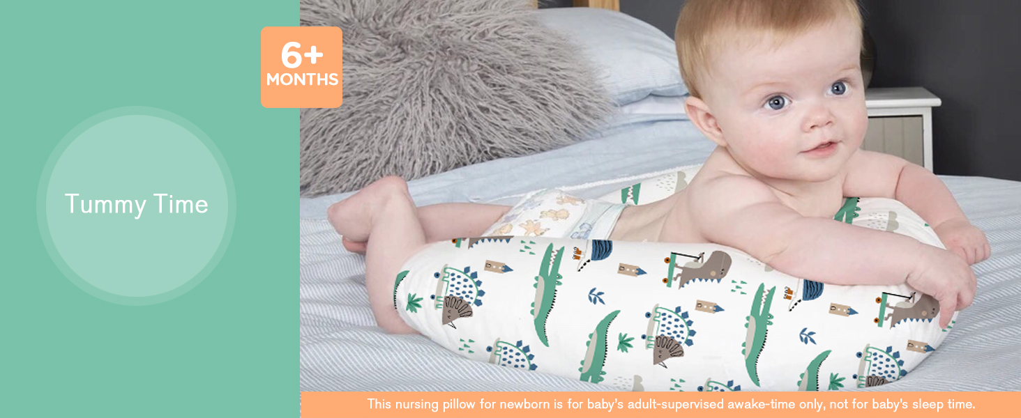 Little Grape Land Nursing Pillow for Infants, Breastfeeding