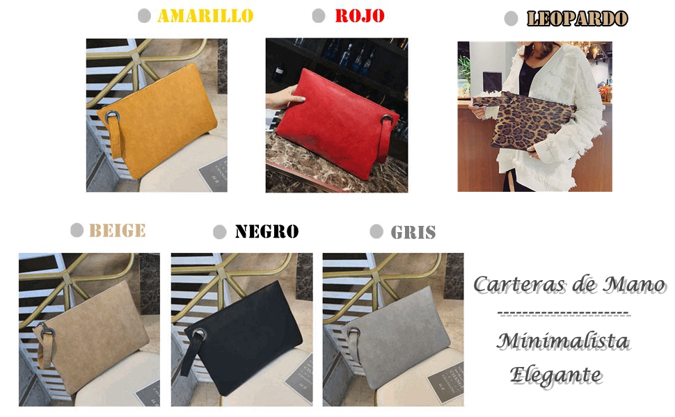 Carteras de Mano Fiesta de PU