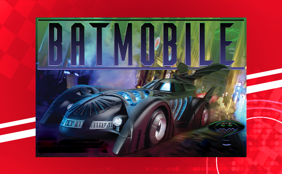 BATMAN BATMOBILE 1/25 スケール Batman & Robin Batmobile 1/25 Scale Model Kit