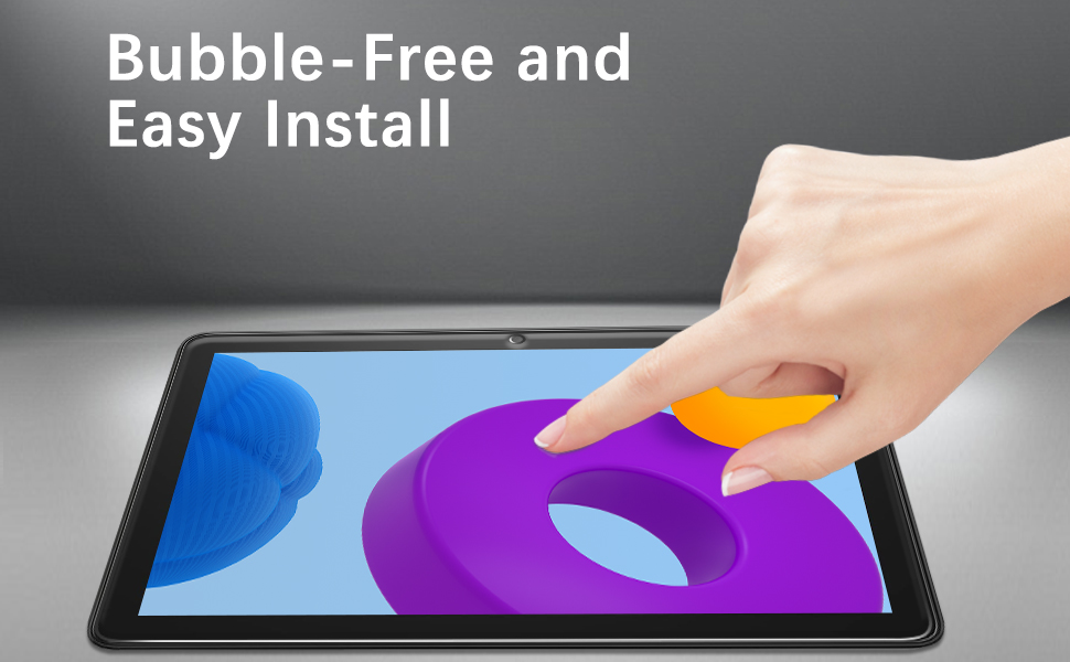 fire hd 10 / hd 10 kids tablet (2023 / 13th generation) screen protector tempered glass