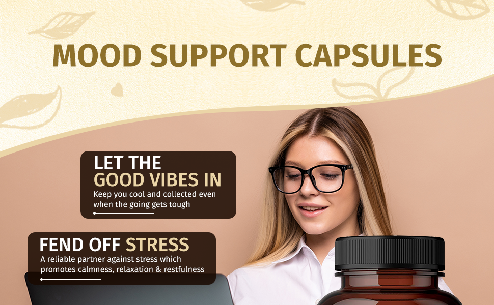 HERBAMAMA Mood Support Capsules